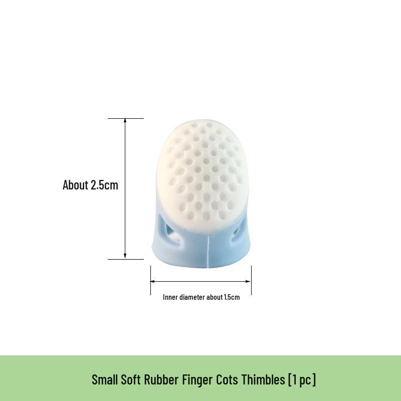 Silicone Anti-Prick Thimble Set for Sewing