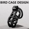 Male Chastity Cage with 4 Size Rings SM Penis Restraint Lock Cage for Man Penis Exercise Training Bondage Adult Sex Toy Birdcage