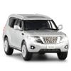 1/32 Nissan Patrol SUV Alloy Car Model Diecasts Metal Toy Vehicles Car Model Collection Simulation Sound and Light Kids Toy Gift
