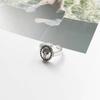 Korea Dongdaemun Ring Hip-hop Style Ins Punk Cross Retro Pattern Ring Female Trend