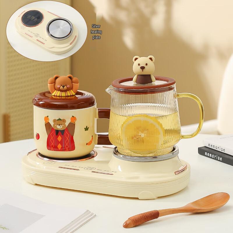 

Shangqi Dual Electric Health Pot with Fun Bear Design