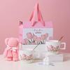 Xiaoyueya Tulip Ceramic Coffee Mug Gift Set