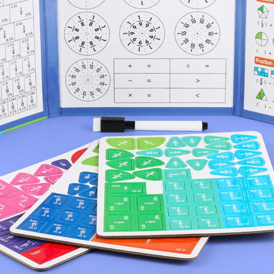 45659 Sets Magnetic Fraction Tiles Circles Percentage Decimal Fraction Learning