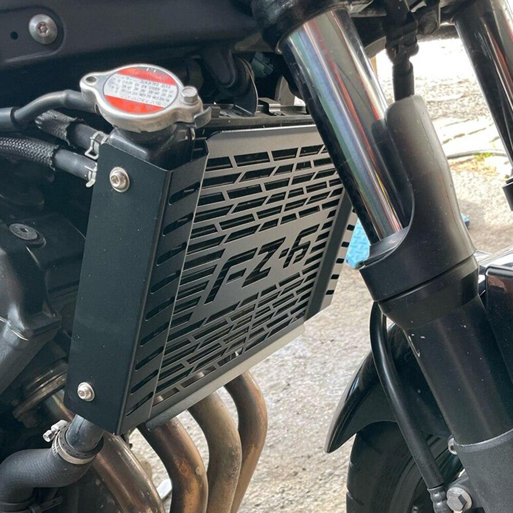 

Для Yamaha FZ6 FAZER 2007 2008 2009 2010 алюминиевые аксессуары для мотоциклов, защита радиатора, решетка, защитная решетка