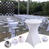 Husă elastică rotundă pentru masă înaltă pentru mese de banchet sau cocktail