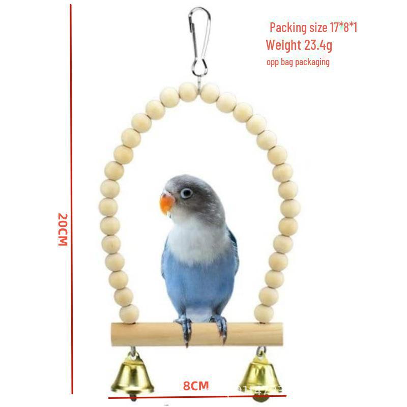 Bird Toys: Swings, Stairs, Suspension Bridges, Cage Accessories, and Decorative Parrot Supplies