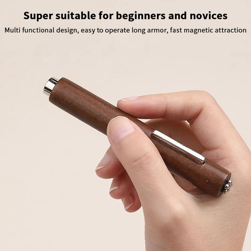 3-In-1 Multifunctional Magnetic Cat'S Eye Gel Large Cylinder Super Strong Magnetic For Nail Polish Line Effect Nail Art Tools