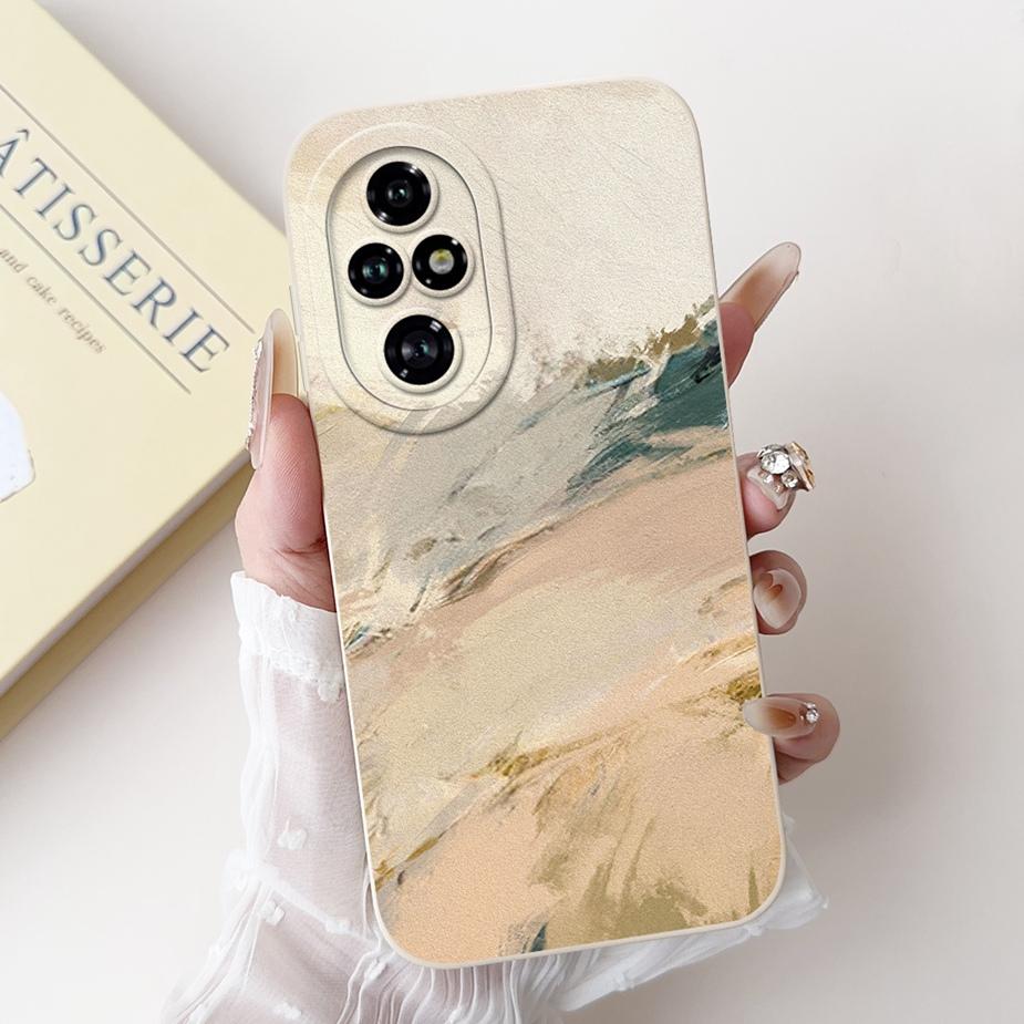 For Honor 200 Pro Case ELP-AN00 Cute Panda Cartoon Cover Shockproof Soft TPU Phone Case For Honor 200 Pro Honor200 Fundas Bumper