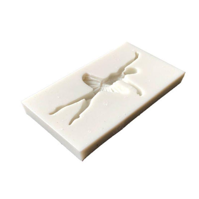 Ballet Girl Dancer Silicone Mold Fondant Chocolate Cake Stencil Decorating Clay Making Kitchen Baking Tool top sale China Mainland