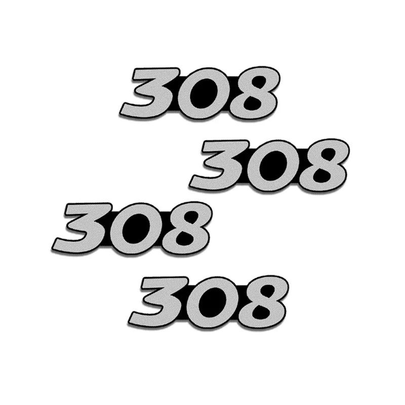 Aluminum Car Speaker q2o Badge Sticker for Peugeot 206 207 208 307 308 407 508 2008 3008 4008 5008 Emblem Accessories