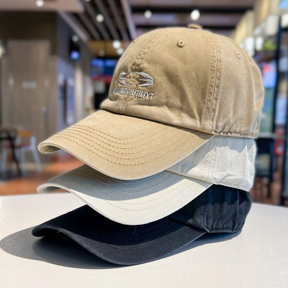 

Vintage Duck Tongue Hat Embroidery Baseball Hat Fashion Sunscreen Hat Outdoor рожевий