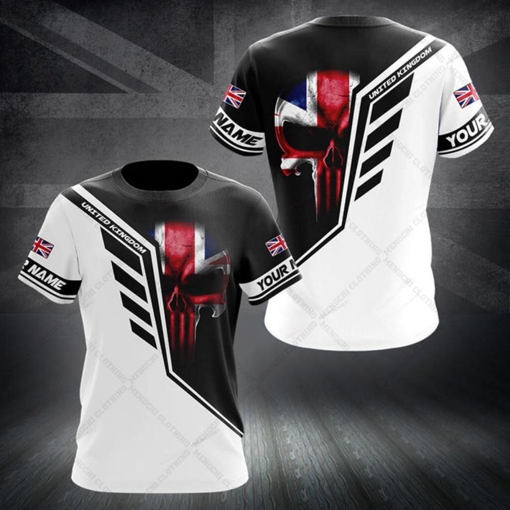 Customize England Football Tees Summer Cool Sportswear For Men Oversized Loose Jersey O-neck Short Sleeve T-shirts Daily Tops