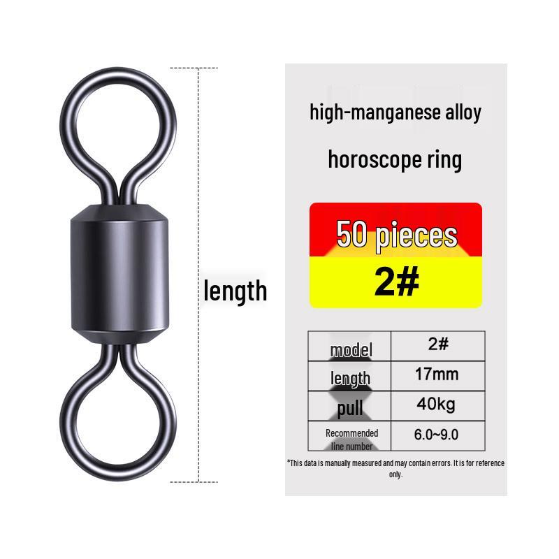 Stainless Steel Fishing Quick-Connectors: Strong Pull Force Lure Accessories