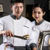 Chef Jacket Trendy Stand Collar Lightweight Chef Shirt Unisex Adult Kitchen Chef Coat Chef Uniform Pastry Clothes