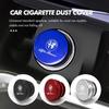 Alloy Car Cigarette Lighter Plug Button Cap Dust Cover Socket For Alfa Romeo Giulietta GT 159 147 156 Mito Brera Giulia SpiderZL8