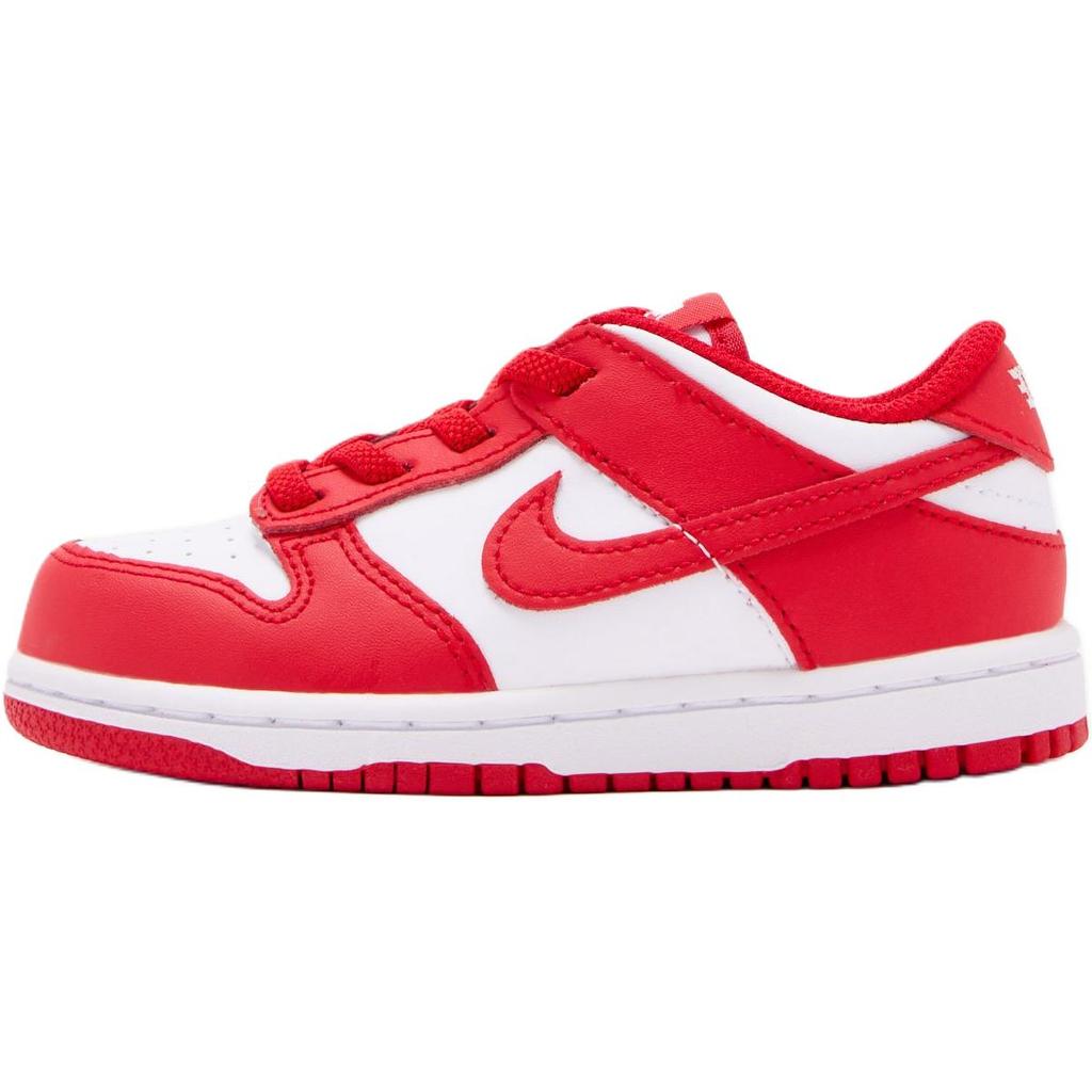 Nike Dunk Low TD St. Johns Baby Sneakers Red White University-Red FB9107-119