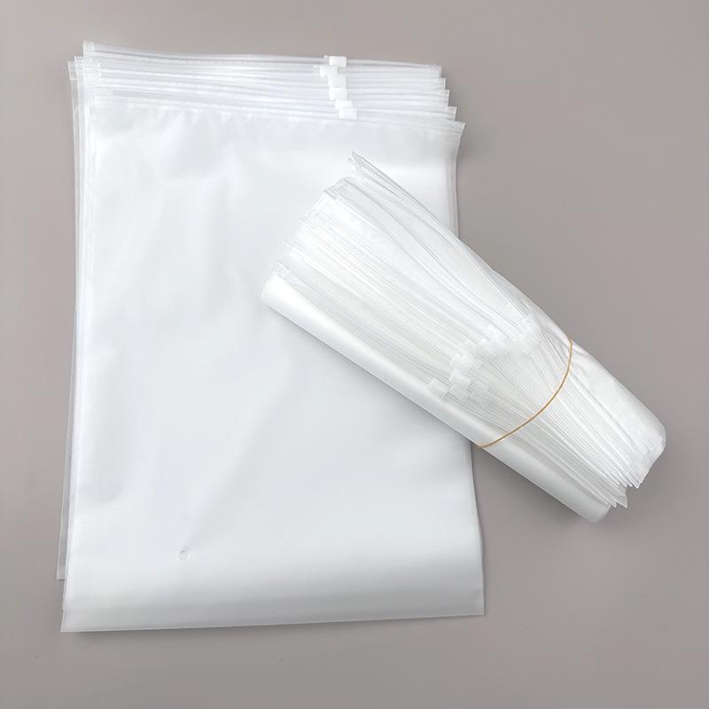 Bikini T-shirt Clothing Zipper Bag Multi-purpose Transparent PE Plastic Self Sealing Bag Underwear and Socks Classification Storage Packaging Pouchs