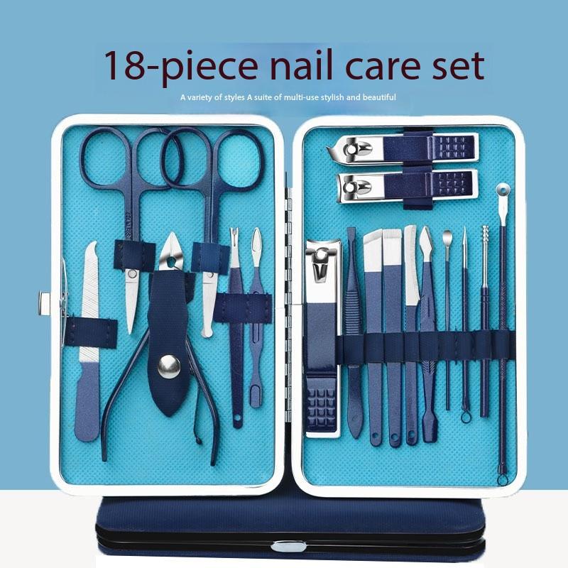 Nail Clippers a Full Set of 18-piece Nail Clipper Sets with Good Nail Clipper Pedicure Tools.