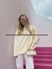 Women's European-American Style 100% Cotton Slimming Long Sleeve T-Shirt for Early Autumn