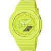 G Shock Men S Special Color Vault Yellow Ga 2100 9a9jf