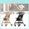 Ultra Kids Stroller Lightweight Foldable Convertible Seat One Button Rotation