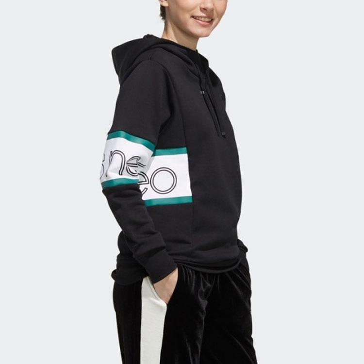 Adidas Neo Womens Pullover Hoodie Women Hoodies Black EI4361