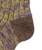 NANGA Color Merenge Crew Socks N2532-3H077A (M, PPL) Purple