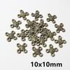 10-50pcs Flower Charms Connector Boho Vintage Pendants Alloy Metal DIY Jewelry Making Accessories Findings Crafts