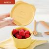 Buydeem Portable Ceramic Piggy Box Food Container