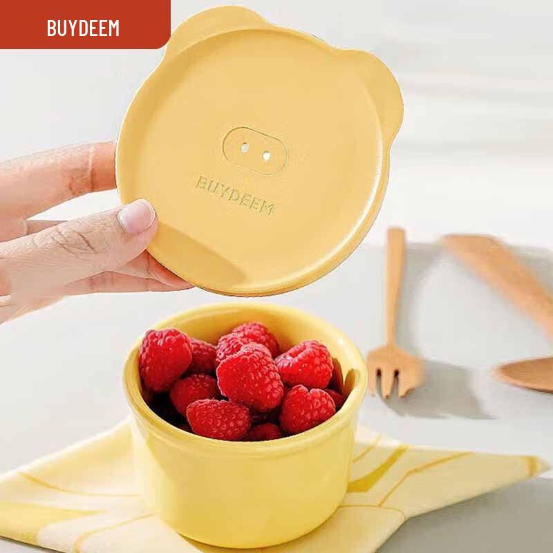 Buydeem Portable Ceramic Piggy Box Food Container