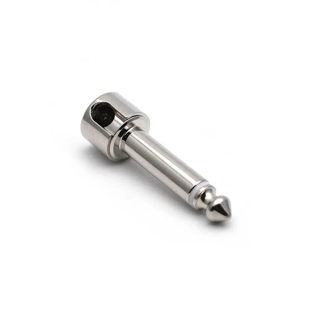 

Miwayer 12 PCS DIY Strait Audio Solderless 6.35 Mono Plug Solder Two-way Linking Free Plug Guitar Effect Connector