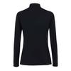 PLAYBOO Core Mock Neck Inner Top Black