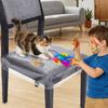Scratch Resistant PVC Chair Seat Cover Dust-proof Chair Cushion Cover  Room Protection