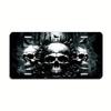 Gothic Skulls Butterflies Dark Art D Flat Aluminum Tin Sign for Gothic Car Wall Decor Bar Garage Man Cave