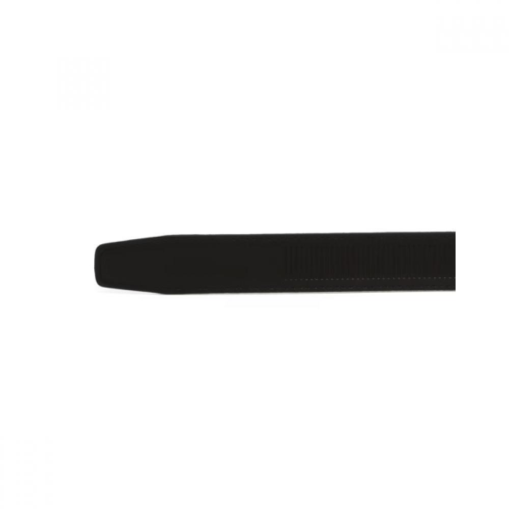 Daks Black Embossed Logo Leather Belt Dbbe6f135bk