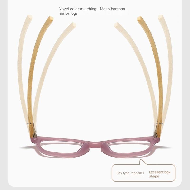 Natural Wood Legs Reading Glasses Blocking Blue Light Women&Men Computer Presbyopia Eyeglasses +1.0+1.5+2.0+2.5+3.0+3.5+4.0