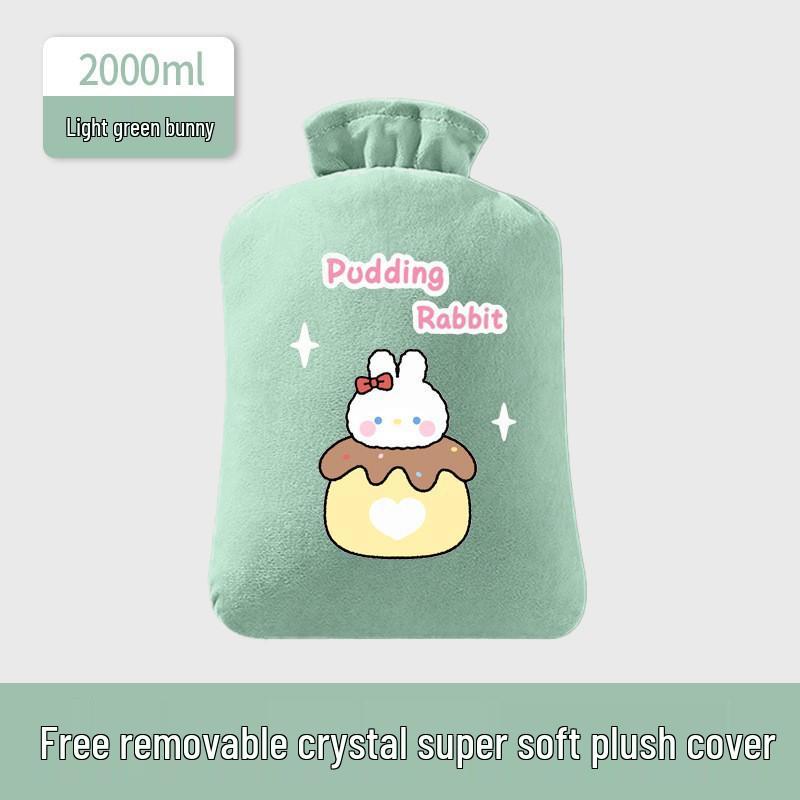 Extra Long Hot Water Bottle for Bed - Thickened Design for Warm Feet and Sleep Comfort