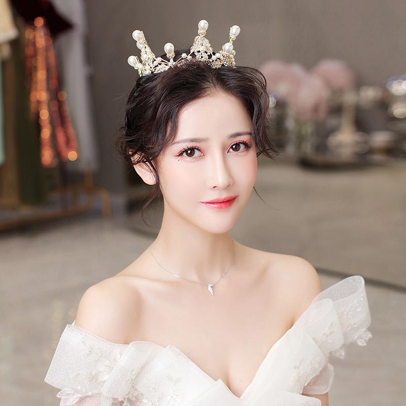 New Style Royal Temperament Princess Crown Bride Wedding Wedding Dress Dinner Style Crown