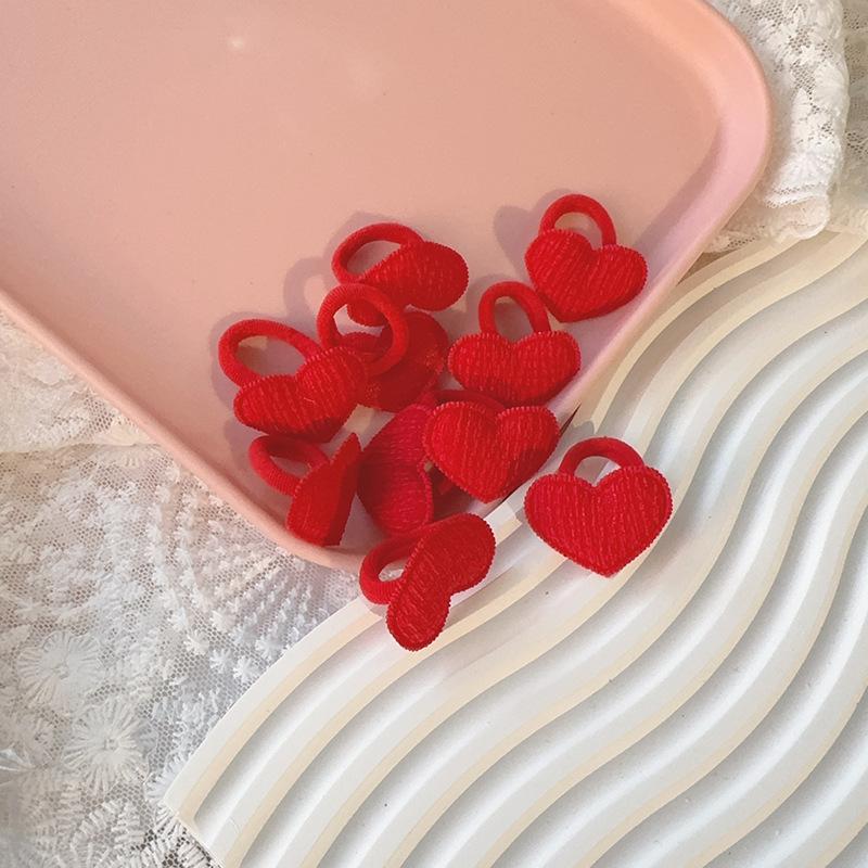 

Kids Mini Rubber Band Headwear Girls Halloween Gift 10Pcs Children Hairbands No Harm Hair Cartoon Towel Rope Ponytail Holder