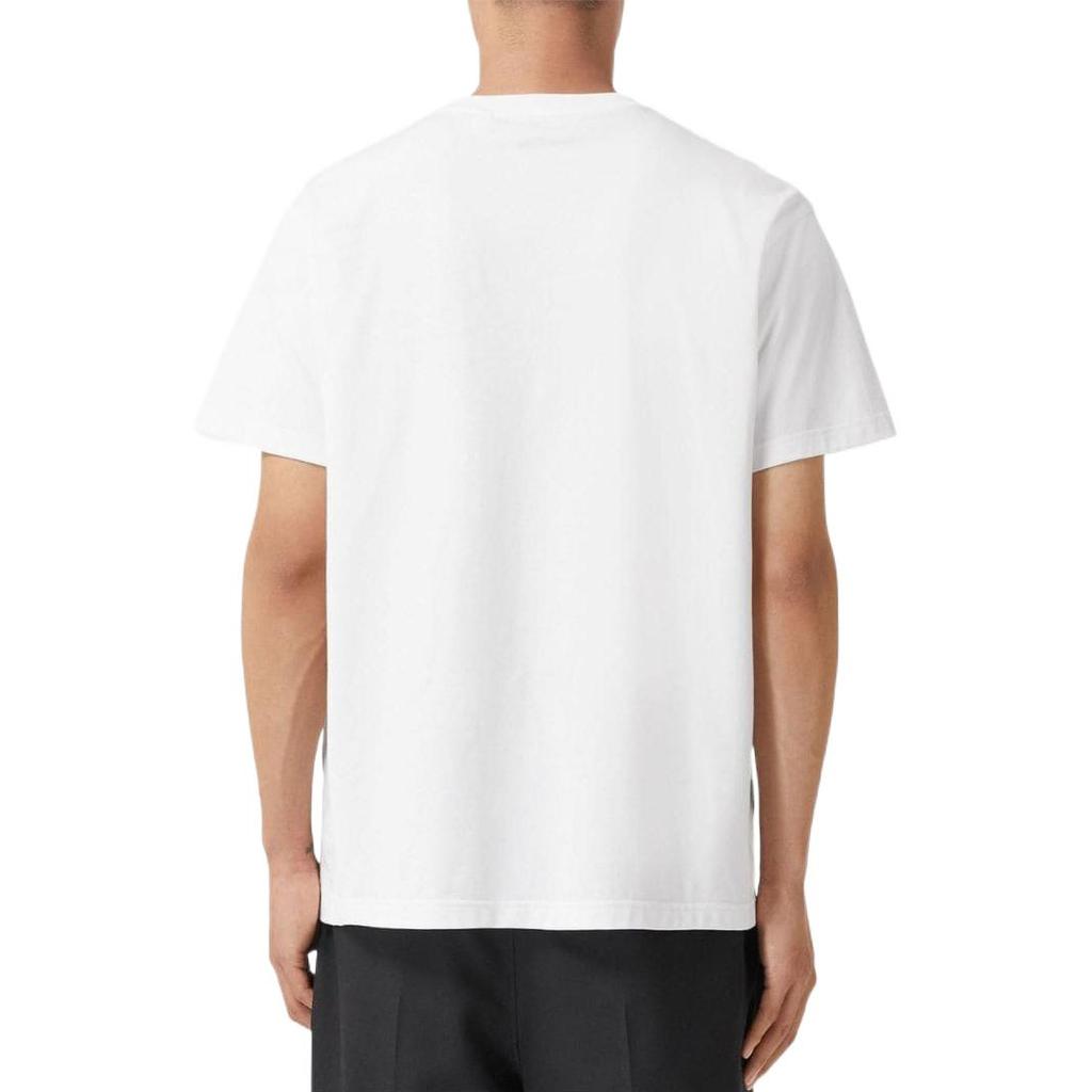 Burberry Rabbit Logo Print Cotton T Shirt 80635231