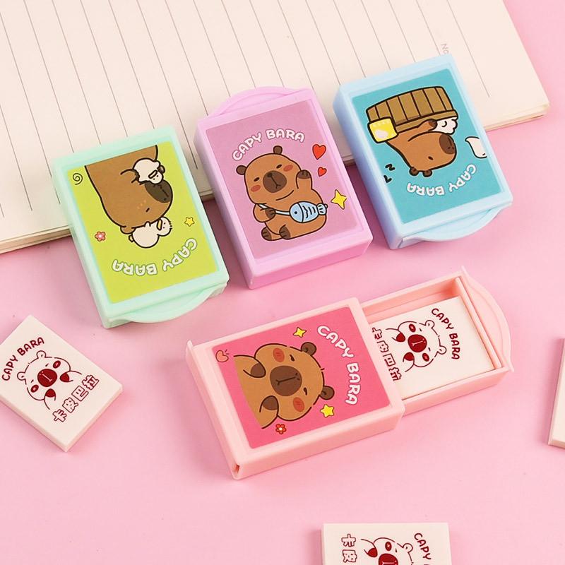 1 Stück Capybara-Thema Kreative Zauberkiste Gummi Schüler Kinder Spielzeug Preis Geschenke
