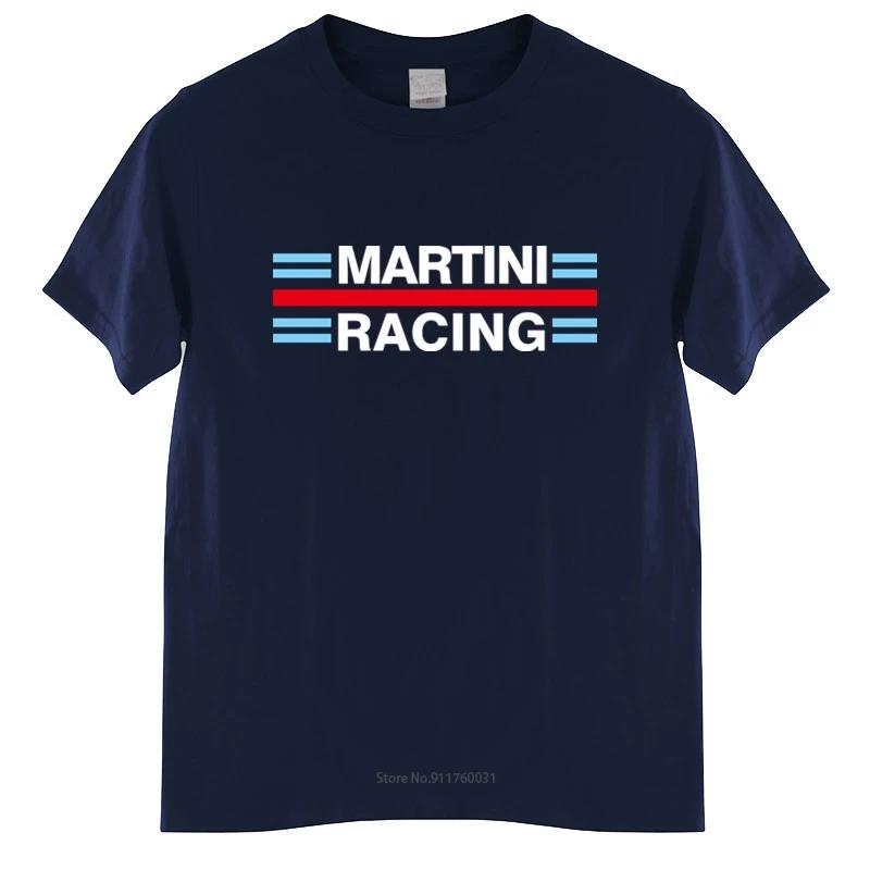 

Cotton Tshirt Men Crew Neck Tops Williams Martini Racing New Mens Shirt Short Sleeves Summer Bigger Size Homme Black Tshirt 4XL