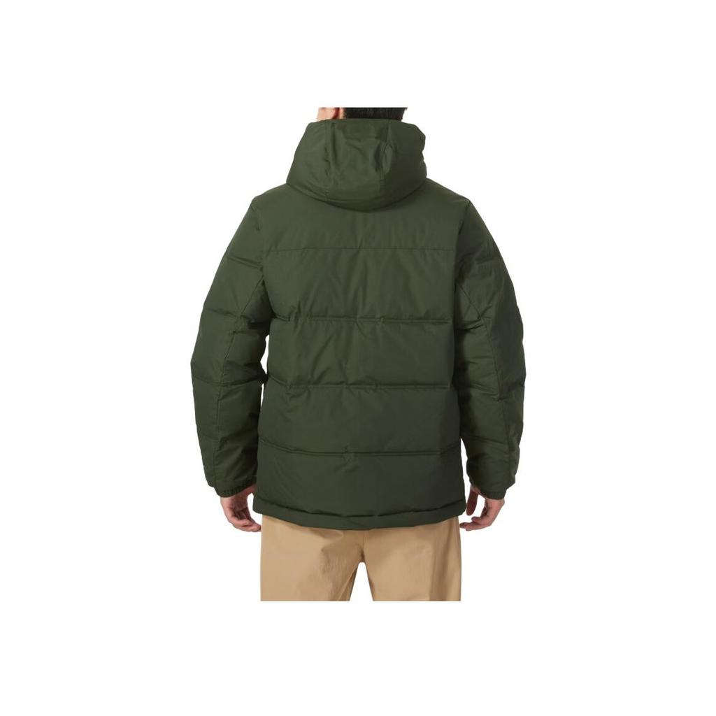 Columbia Landroamer Omni-Heat Outdoor Warm Windproof Hooded Short Cotton Jacket Men Jackets Dark-Green WE4552-366