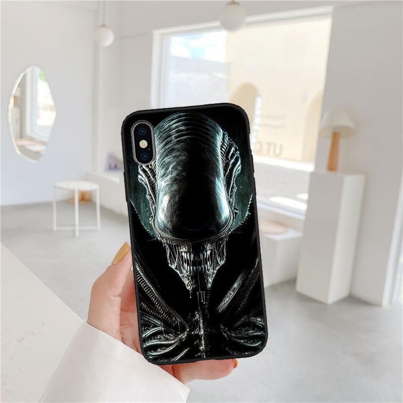 BF6 Aliens vs Predator Xenomorph Soft Shell Phone Case for OPPO A3 Pro A72 A74 A76 A77 A77S A78 A79 A94 A95 A18 A40M A58