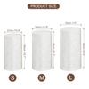 3pz Coperture Cilindriche in Spandex per Supporti Copertura per Supporto a Piedistallo Tessuto di Velluto Coperture Cilindriche per Colonne Pedestal per Decorazioni per Feste