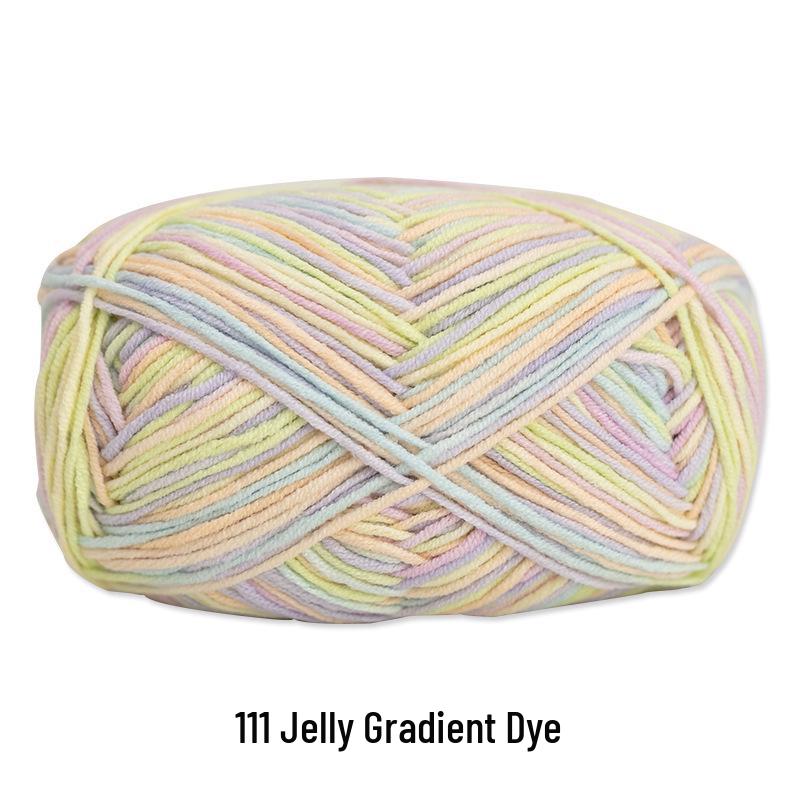Xue Feier 4-Ply Cute Doll Milk Cotton Combed Yarn for Crochet and Knitted Bags