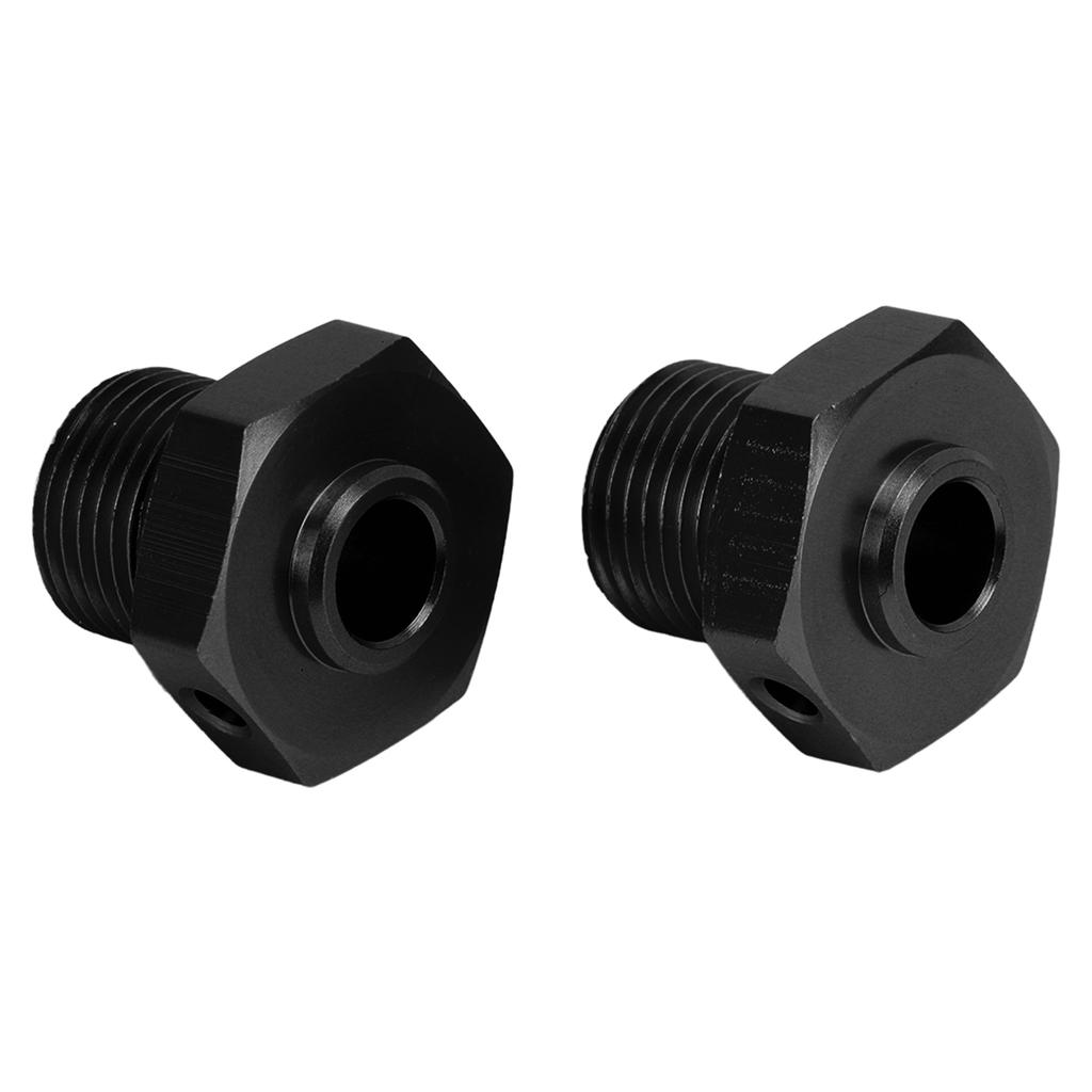 1Pair Aluminum Alloy 17mm Wheel Hex Hub Adapter with Pin for   1Celsius8 RC Car Upgrade Part