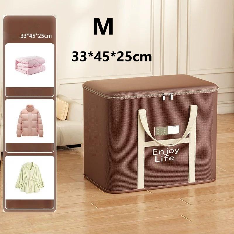 

Move Place Storage Bags for Clothes - Collapsible Organizers for Blankets, Bedding & Clothes - Large Zip Bags with Handles