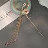 Chinese Style Tassel Hair Clip For Women Hair Stick Pins Metal Bird Handmade Hairpins Charm Jewelry Accessories Hair Ornaments