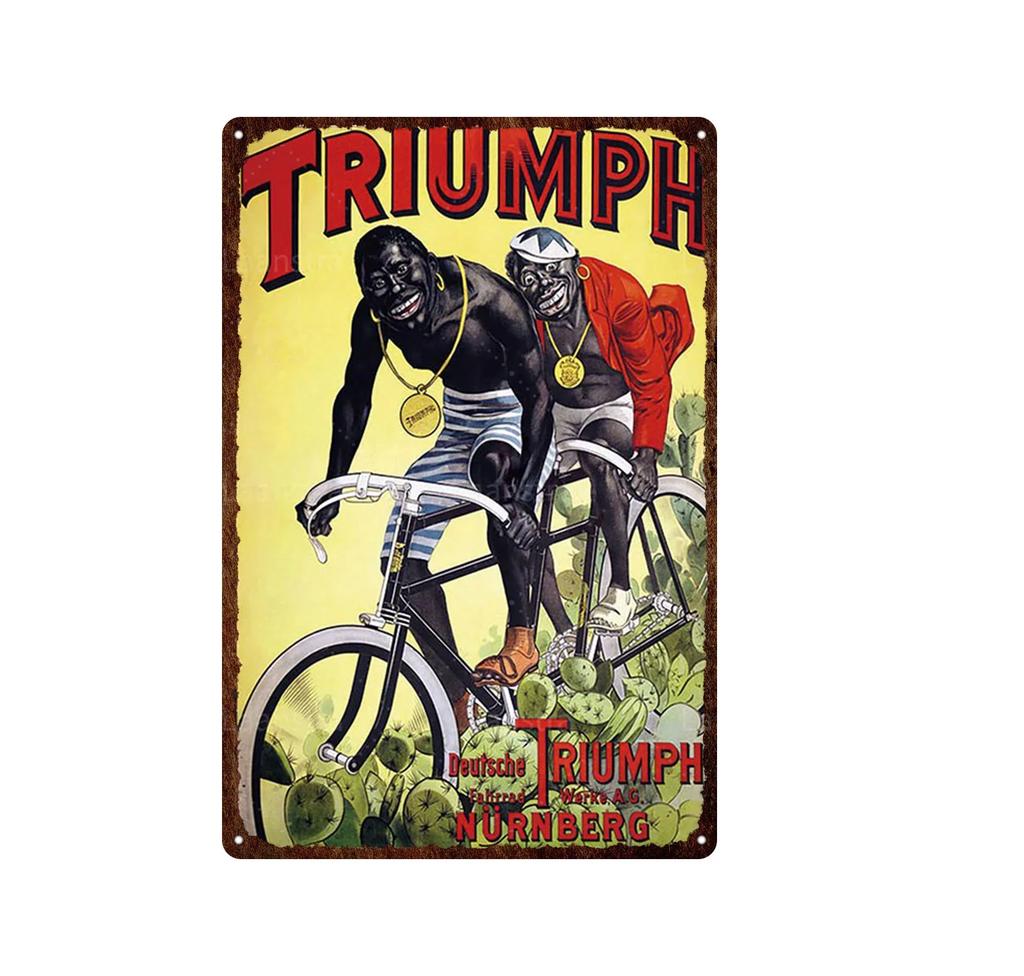 Vintage Norton Motorcycle Metal Poster Retro Plaque Wall Art Painting Plate Bar Garage Decor Vintage Tin Sign Home Decor Poster